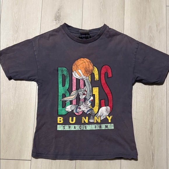 Cotton On Kids Other - Kids Bugs Bunny Space Jam Graphic T-Shirt – Black size 9-10